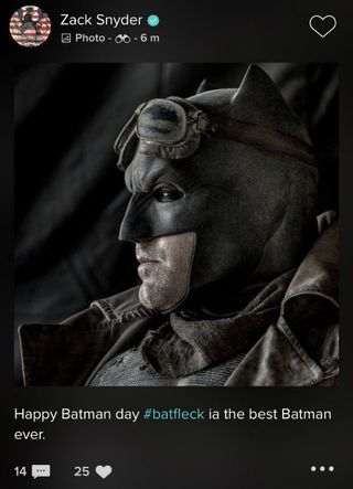 Knightmare Batman Batman Day Ben Affleck Zack Snyder