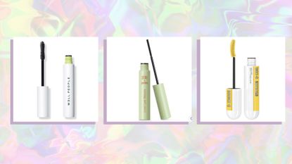 Three of the best drugstore mascaras by maybelline, pixi, w3llpeople