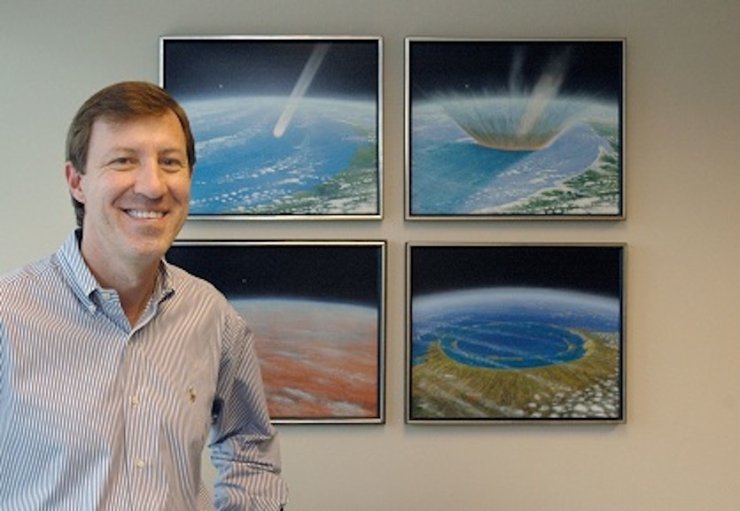 Le chercheur David Kring du Lunar and Planetary Institute (LPI).