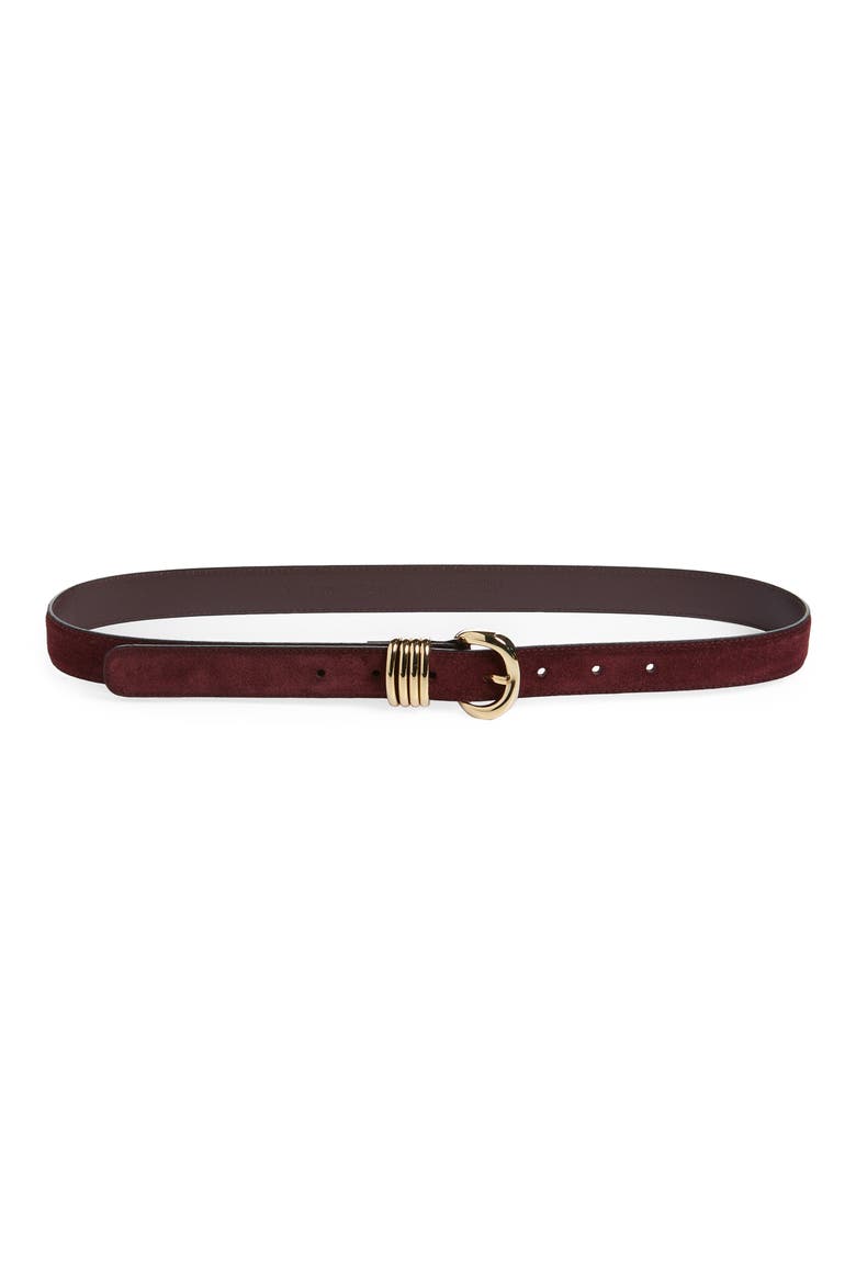 Suede Keeper Belt