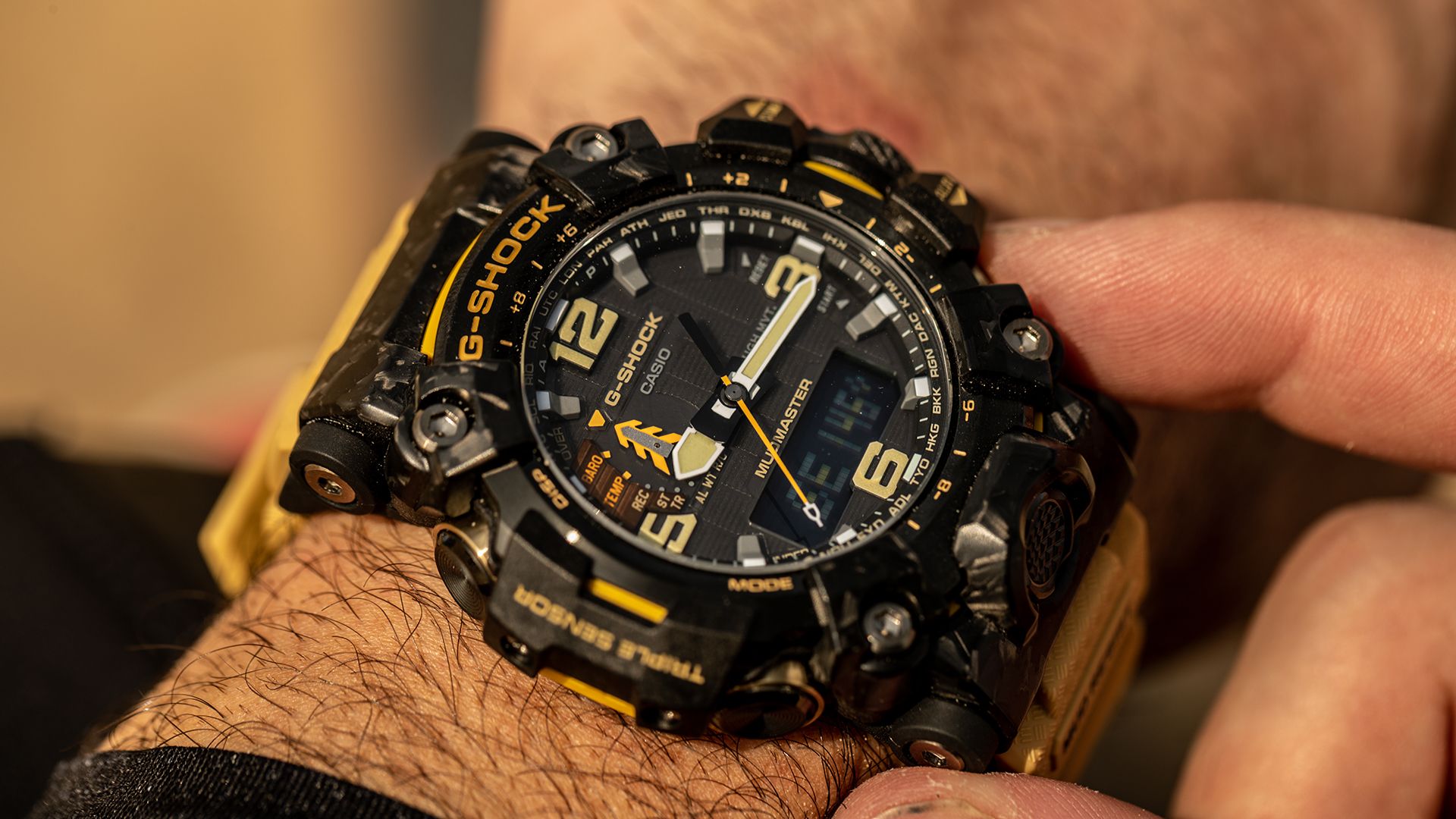 GWG-2000 黒 New G-SHOCK MUDMASTER GWG-2000 watch will be the first to use