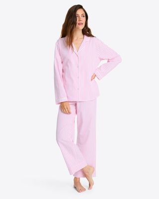 Linda Pajama Set - Pink / Xs