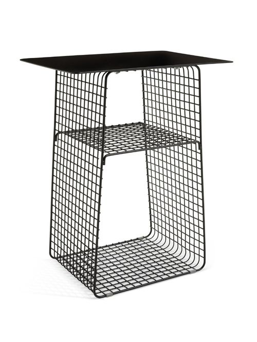 Cal Metal Bedside Table