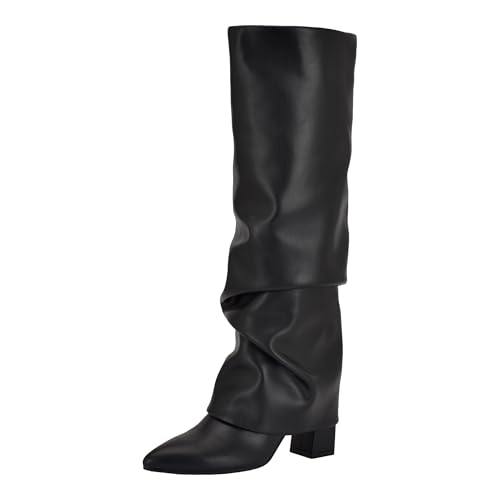 Guess Women's Geima Boot, Black 001, 8