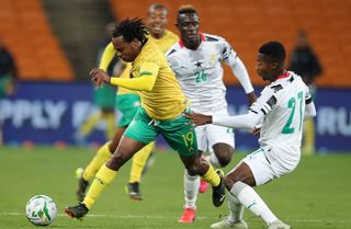 Percy Tau, Bafana Bafana