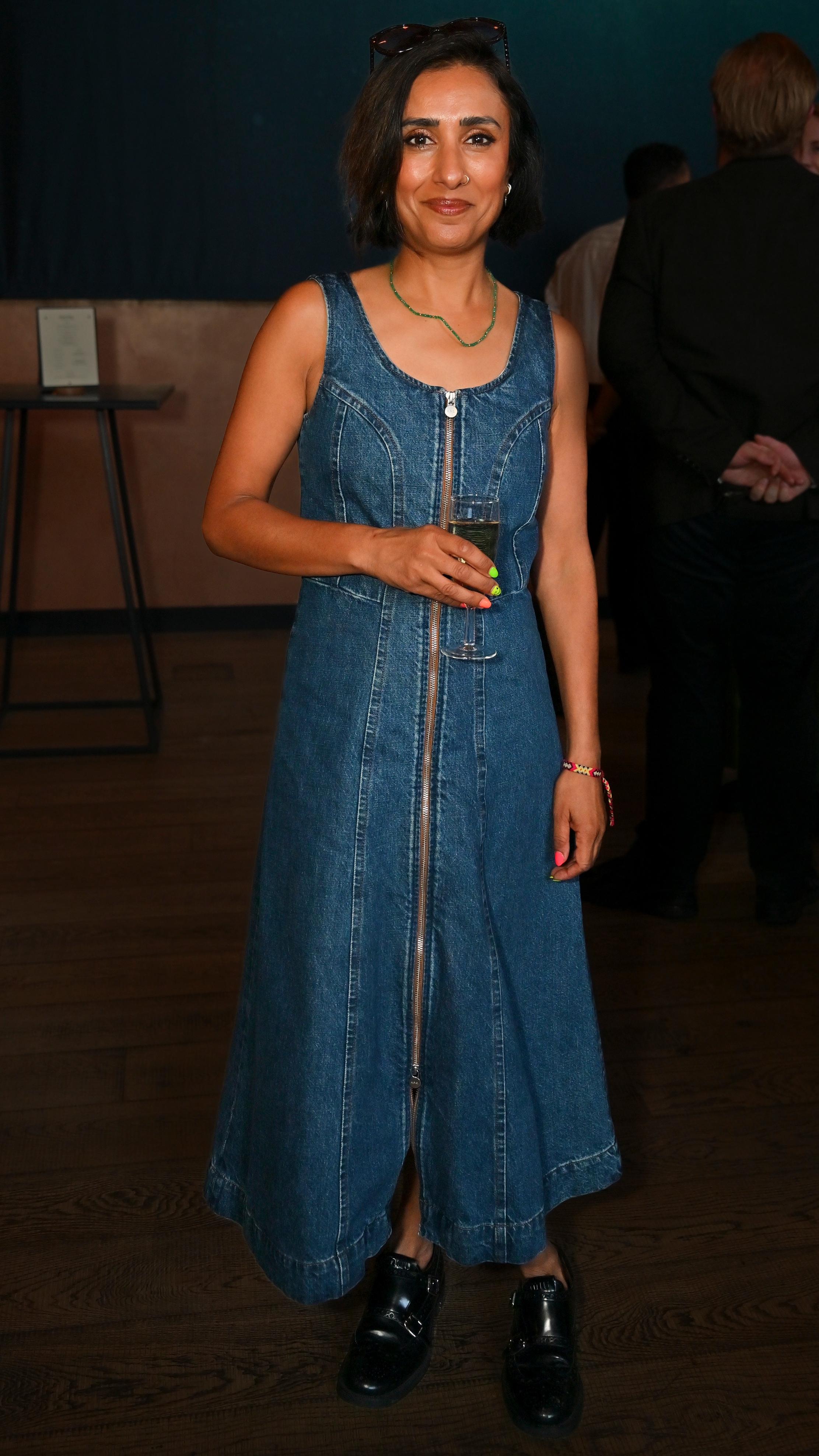 Anita Rani attends the premiere of the Lightroom Immersive Experience "Prehistoric Planet: Discovering Dinosaurs" at Lightroom, King's Cross