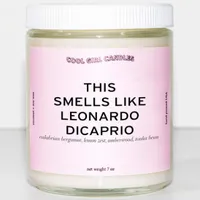 Cool Girl Candles This Smells Like Leonardo DiCaprio Candle, $18