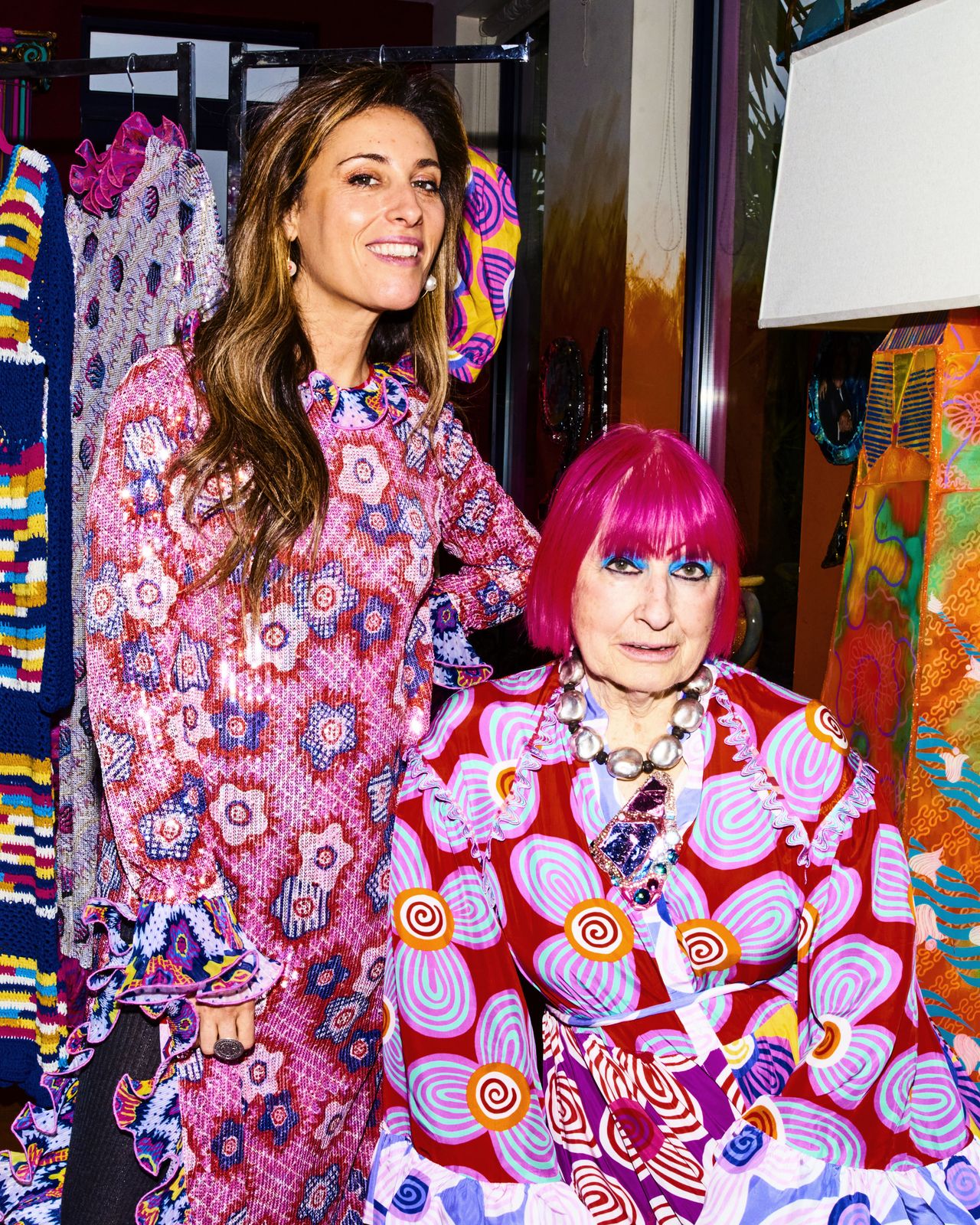 Celia B x Zandra Rhodes
