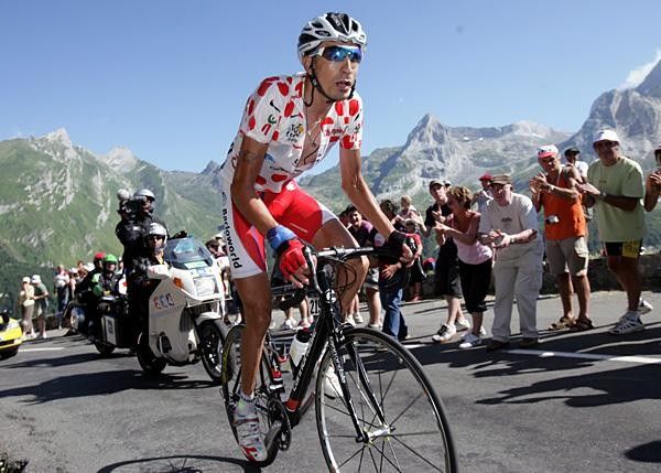 Expect to see Colombia's Mauricio Soler (Barloworld) once again fighting for the maillot blanc &agrave; pois rouges .