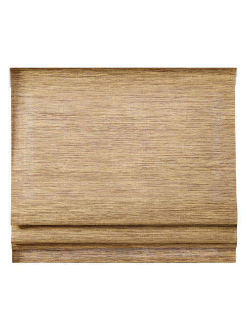 Custom Sutton Natural Roman Shade