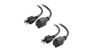 Cable Matters 2-pack power extension cord
