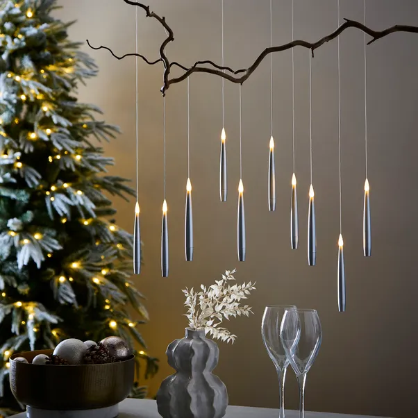 Dunelm, 10 Floating Led Candles