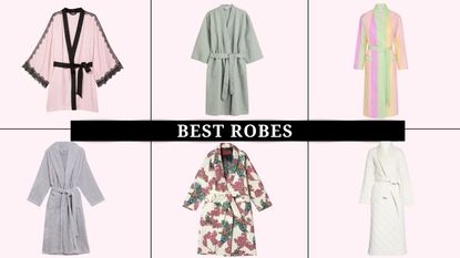 Collage of the best robes for women