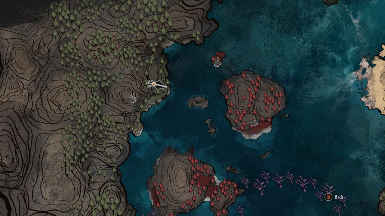 Expedition 33 lost Gestral in west of map