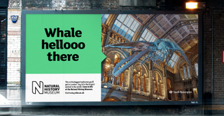 SomeOne knows the importance of pushing boundaries – such as in this work for the Natural History Museum