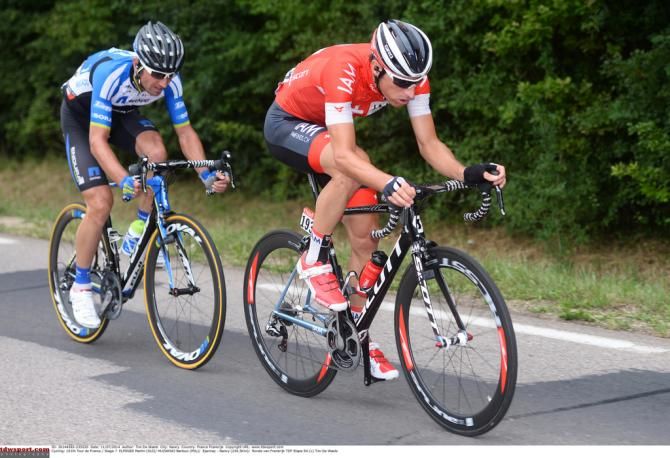 Martin Elmiger (IAM Cycling) was the most combative rider on stage 7