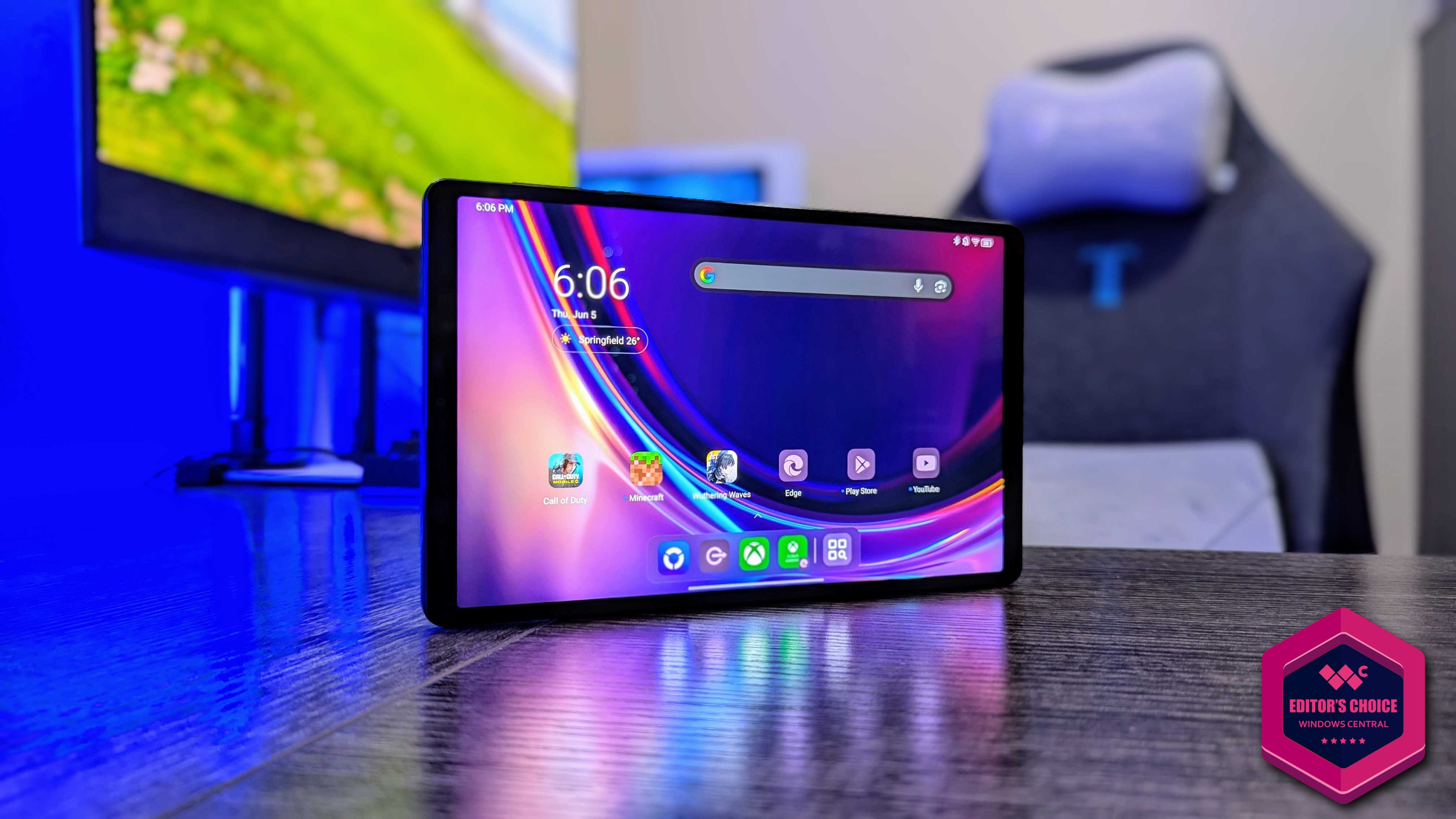 Image of the Lenovo Legion Tab (Gen 3) tablet.