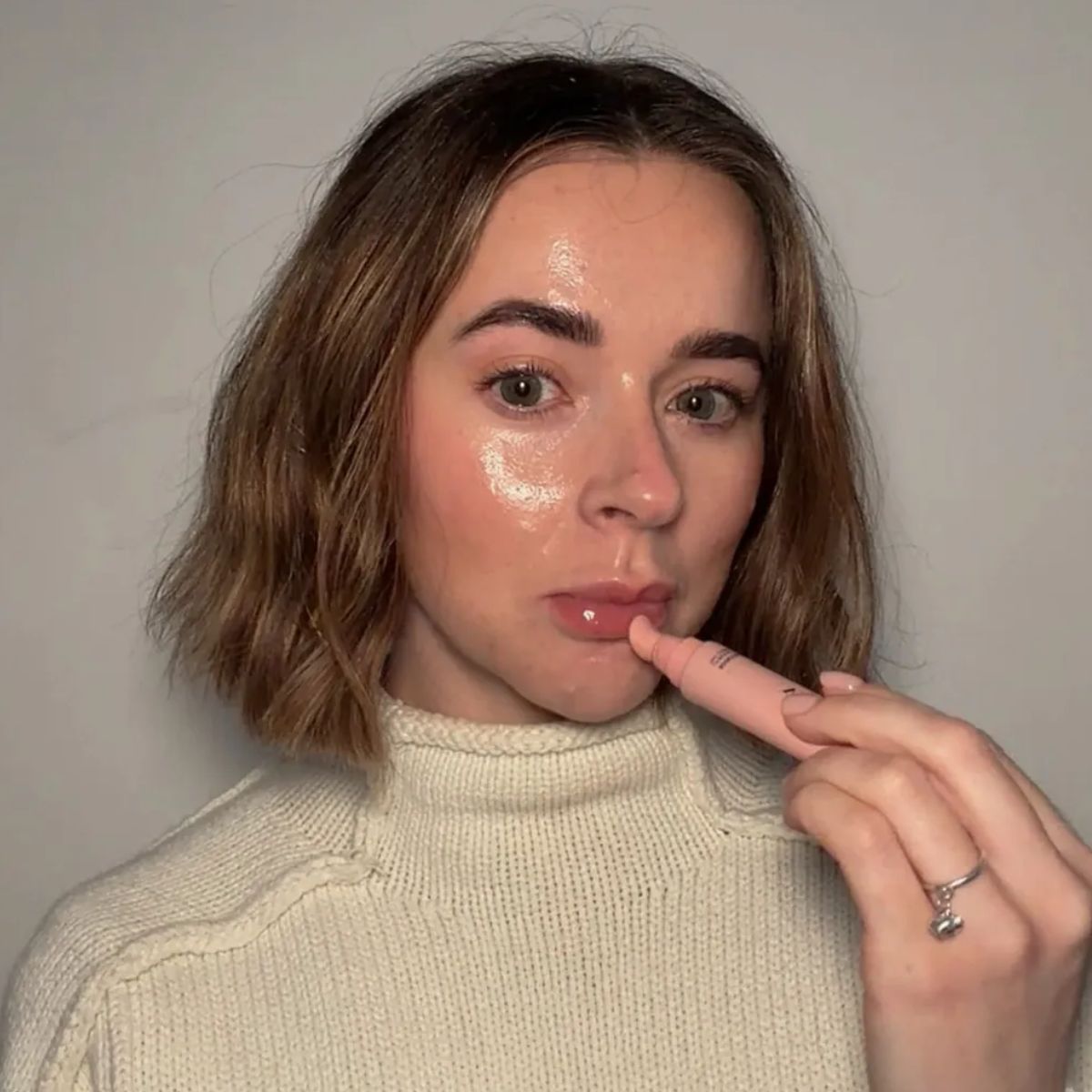 Beauty contributor Grace Day with glowing skin