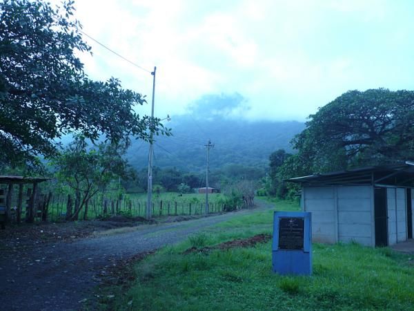 The course turned up this dirt road after checkpoint #2. Time to start the big climb of the day.