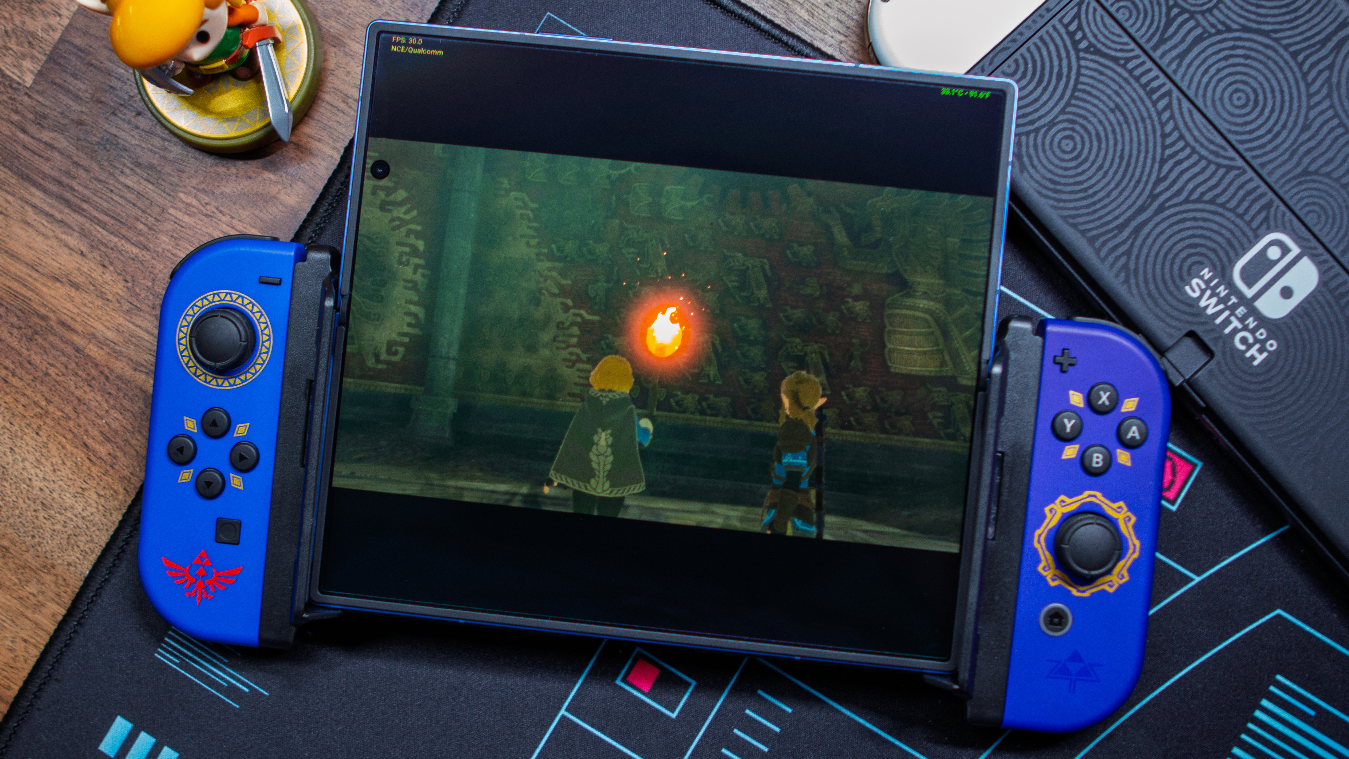 The Legend of Zelda: Tears of the Kingdom on the Samsung Galaxy Z Fold 7