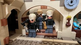 The famous band of the Lego Mos Eisley Cantina