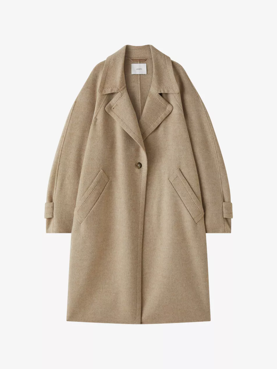 Franco Double-Face Wool and Cashmere-Blend Coat - 4