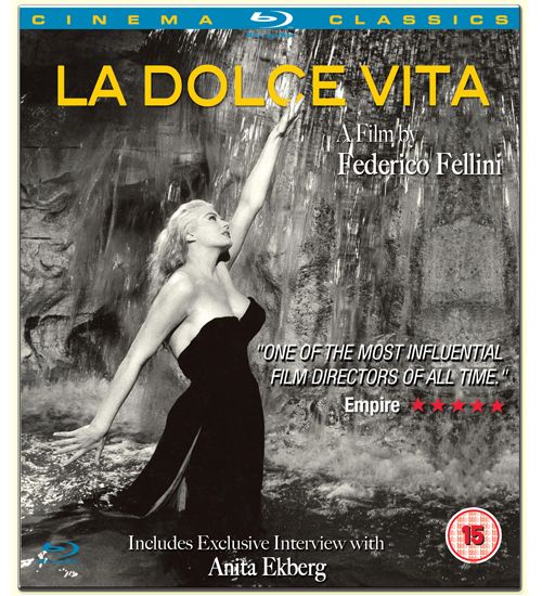 La Dolce Vita blu-ray cover