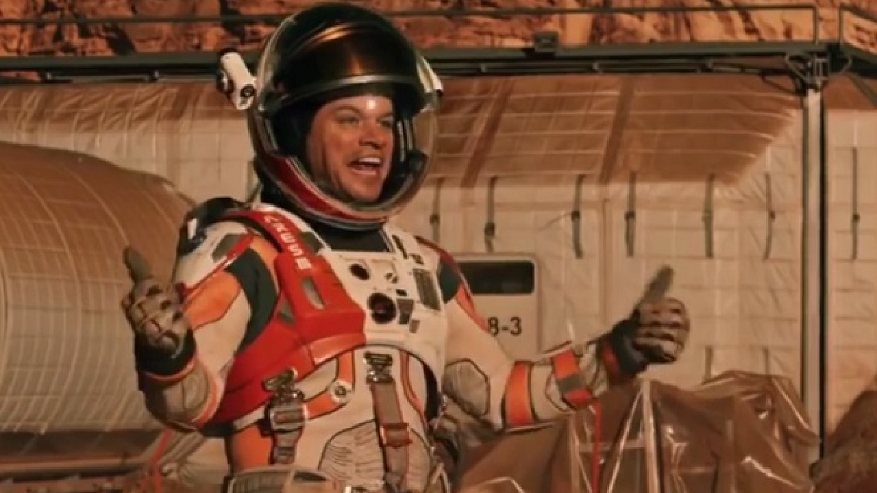 Matt Damon in The Martian.