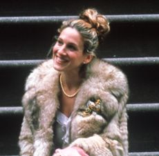 satc - fur coat