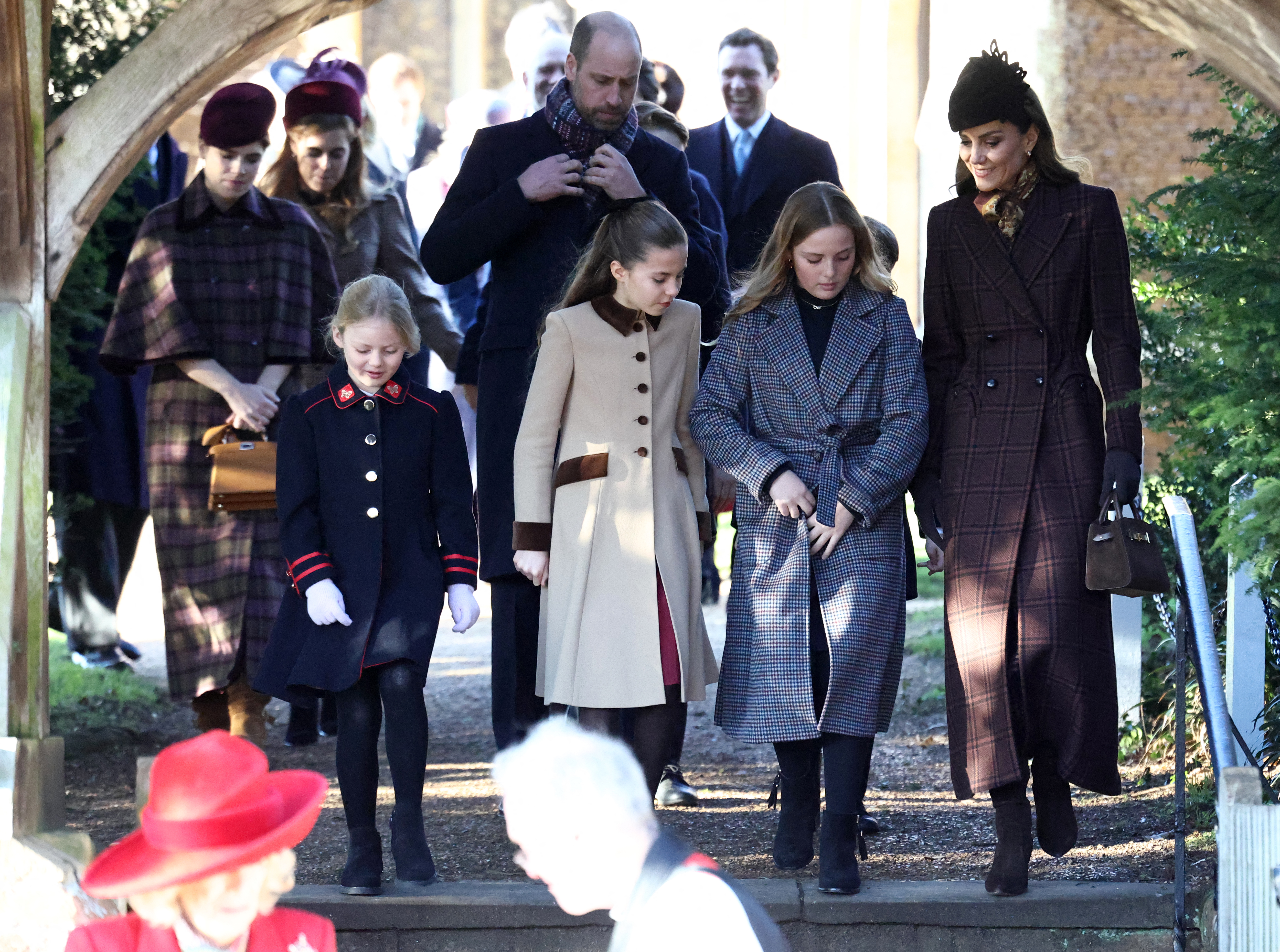 Royal family on Christmas Day walk, 25 December 2025