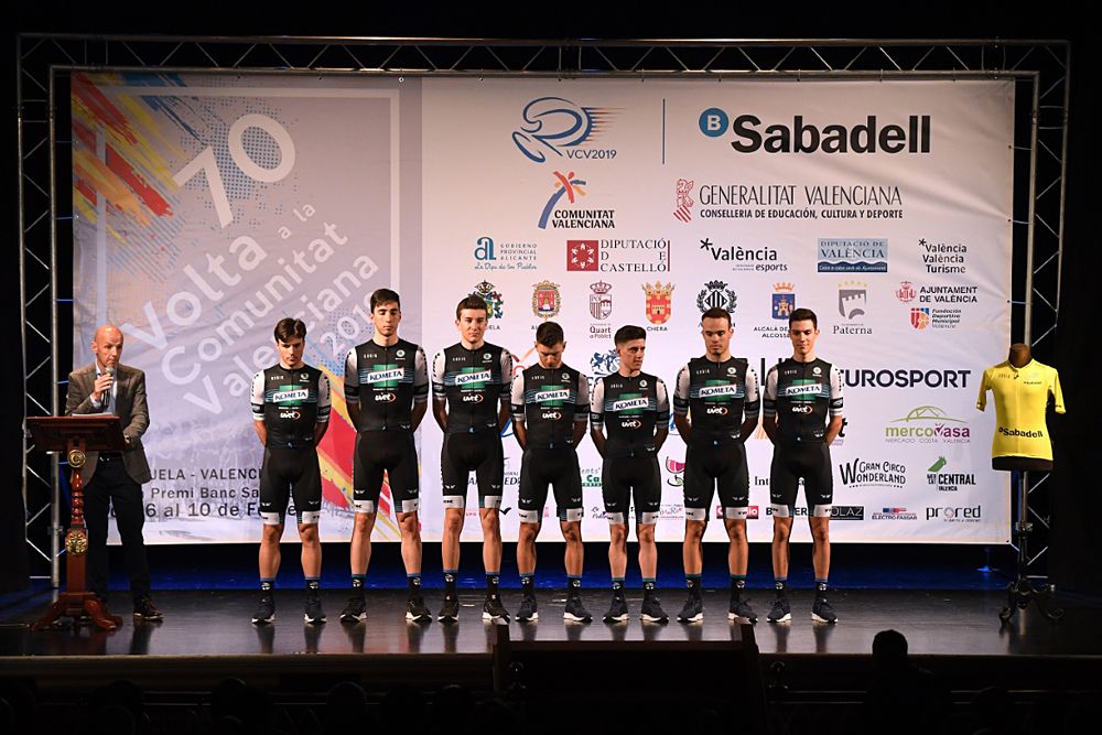 Kometa at Volta a la Comunitat Valenciana 2019 - Team Presentation