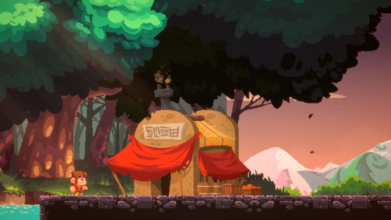 Alex Kidd In Miracle World Dx Screenshot