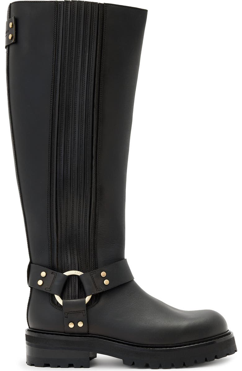 Maddie Knee High Moto Boot
