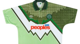 Celtic 1992/92 away shirt