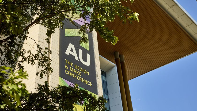 AU 2025; a banner on the side of a wall