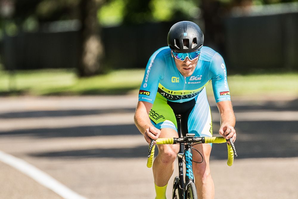 Aaron Beebe (ICC Bissel-ABG-Giant) finished second in the North Star Grand Prix opening time trial with a time of 10:02.12.