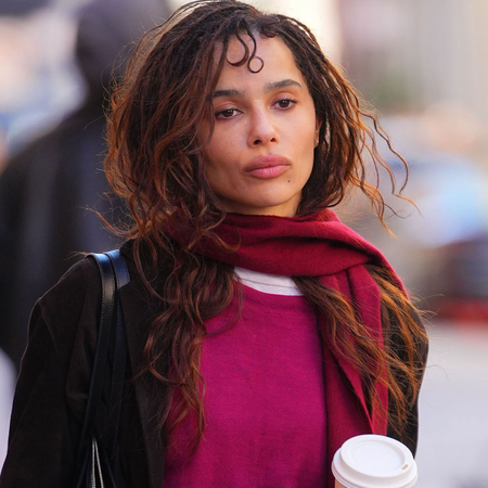 NEW YORK, NY - OCTOBER 22: Zoe Kravitz is seen on the set of "Die Alive" on October 22, 2026 in New York City. 