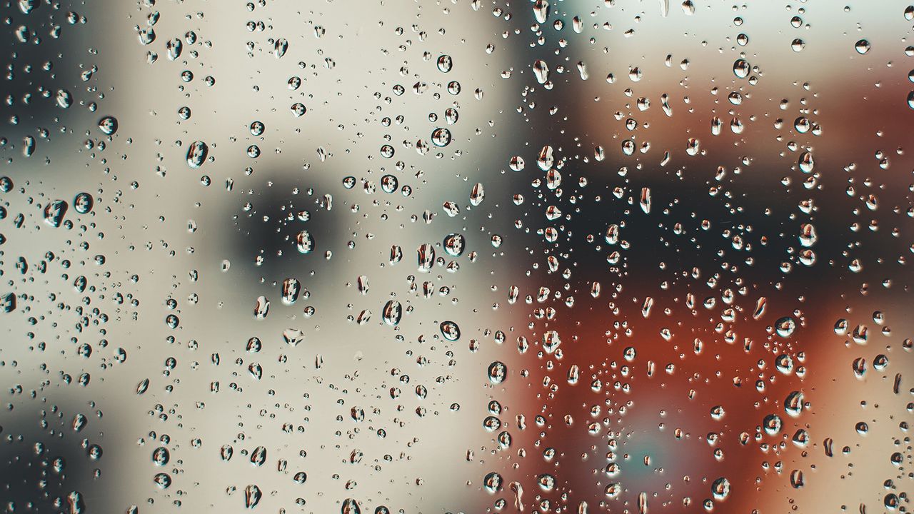 rain on a window