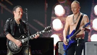 Vivian Campbell and Phil Collen