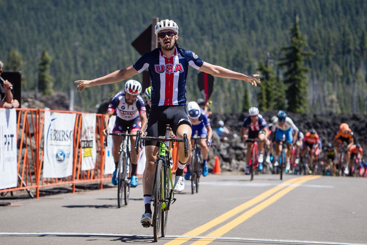 Stage 1 goes to Alex Howes (US National Team)