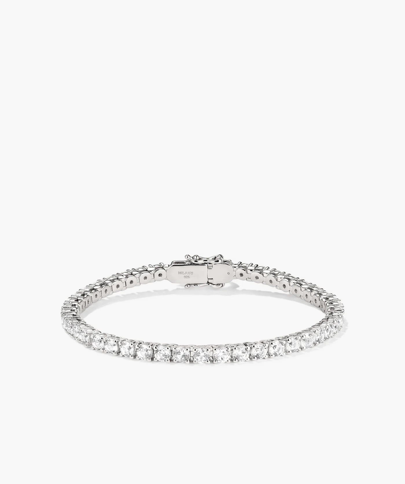 Mejuri, Lab Grown Sapphire Tennis Bracelet