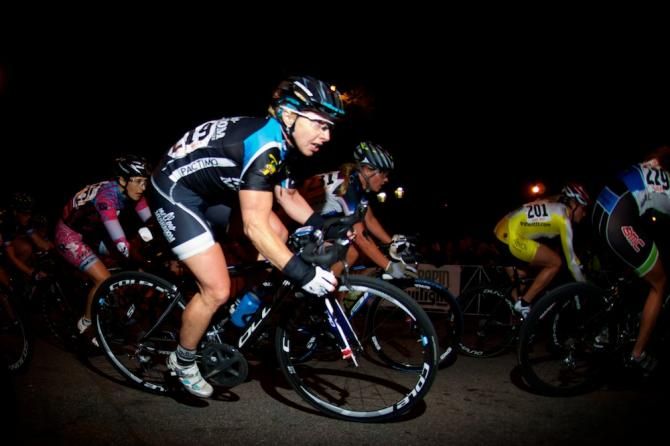 Laura Van Gilder in action