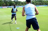 Bukayo Saka #7 of England during a training session during the England World Cup 2026 Camp on June 07, 2026 in West Palm Beach, Florida.