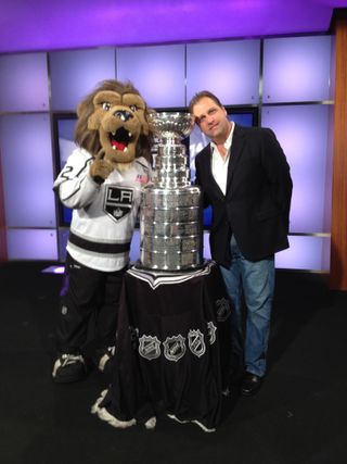 When not serving as a TV watchdog, Tim Winter follows hockey’s Los Angeles Kings — and he’s even gotten to spend time with the Stanley Cup.