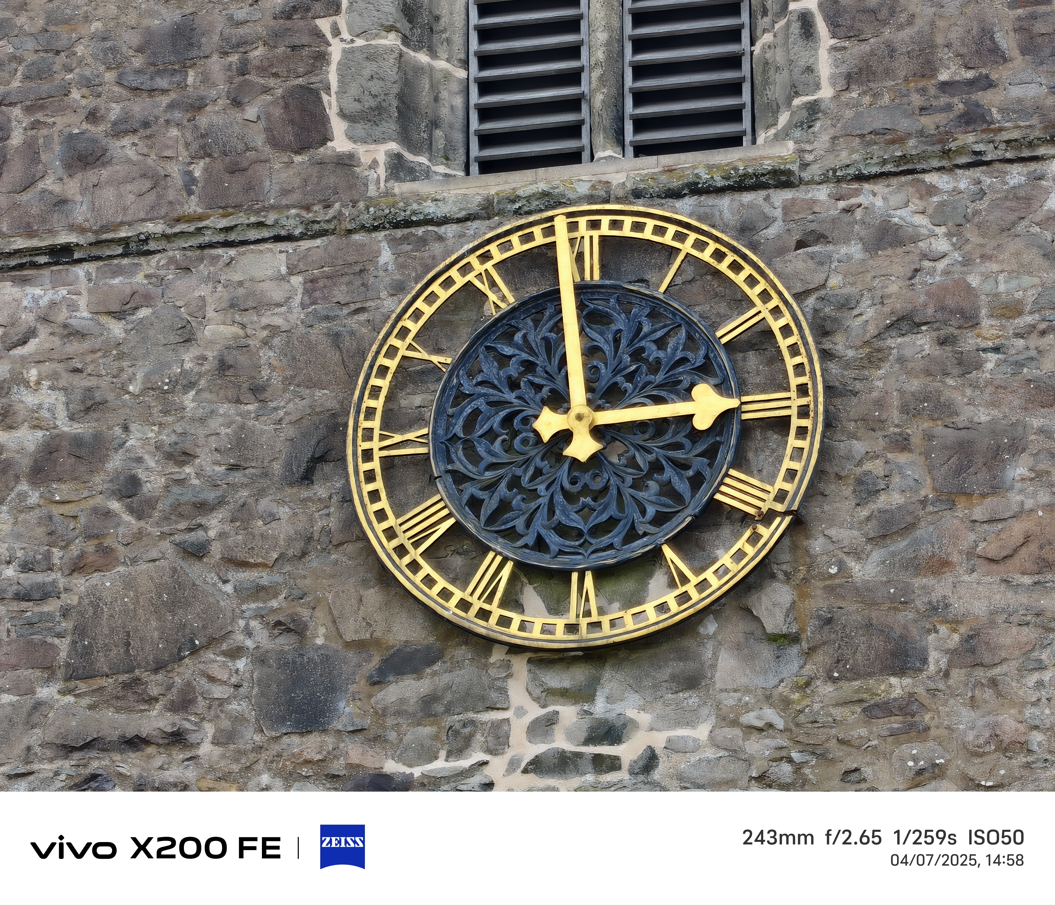 Play set of a clock on a church spire