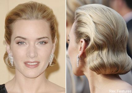 Kate Winslet, Oscars hair trends, celebrity photos, Marie Claire