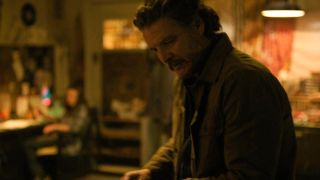 Pedro Pascal and Bella Ramsey on The Last of Us Season 2 premiere.