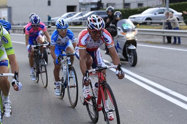 Joaquim Rodriguez (Katusha) drives the pace