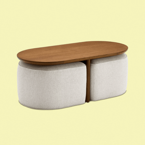 Castlery, Hugg Rectangular Nest of Coffee Table