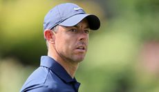 Rory McIlroy stares into the distance